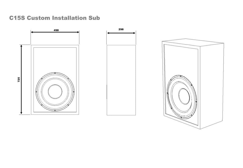 Miller & Kreisel® C15S Custom Installation Sub