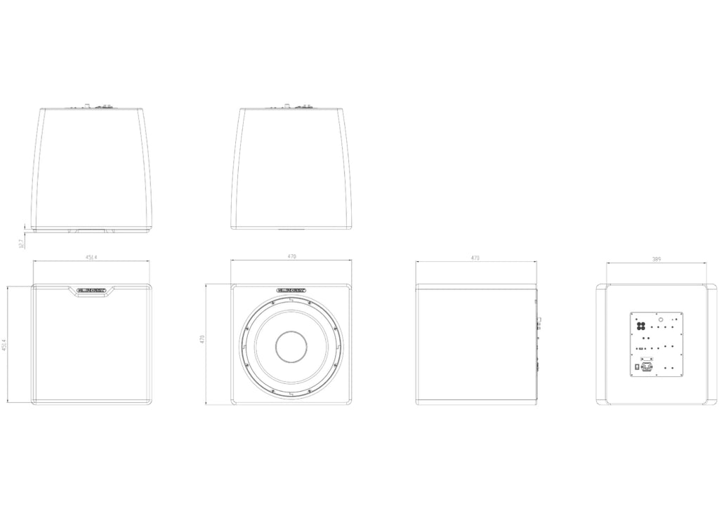 Miller & Kreisel® V15+ Subwoofer