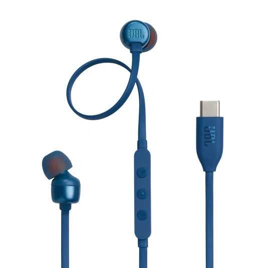 JBL Tune 310C USB n-ear headphones with Hi-Res Audio support and JBL Pure Bass Sound