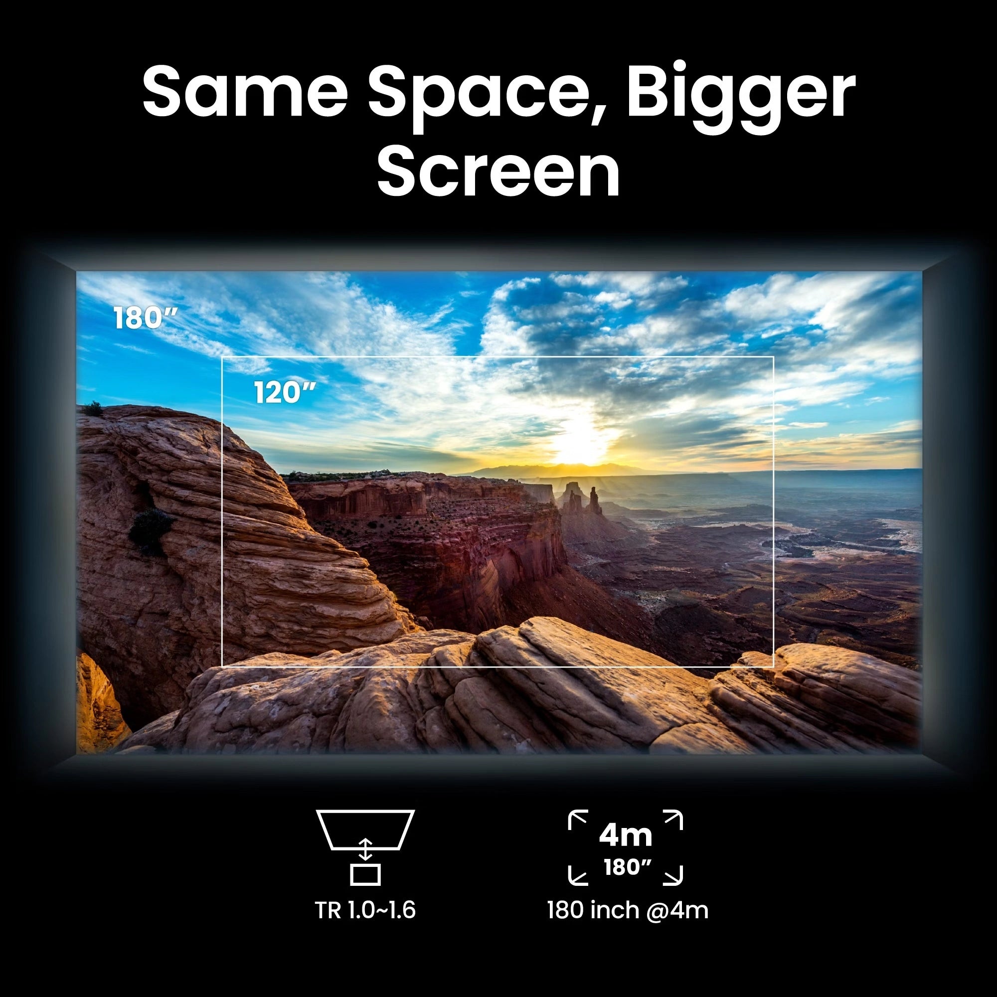 BenQ W5850 | True 4K Laser Projector with 100% DCI-P3 & Delta E < 2