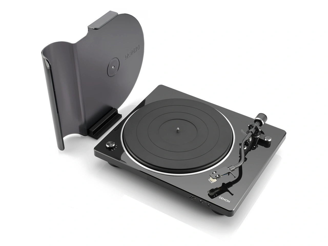 Polk Denon x Polk Ultimate Vinyl Bundle Denon DP-450USB turntable, Denon Home Amp, Polk Reserve R200 bookshelf speakers