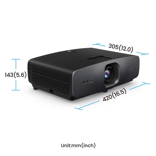 BenQ W2720i | 4K 2500lm LED Home Theater Projector with Delta E<3 Color Accuracy and AI Enhanced Picture