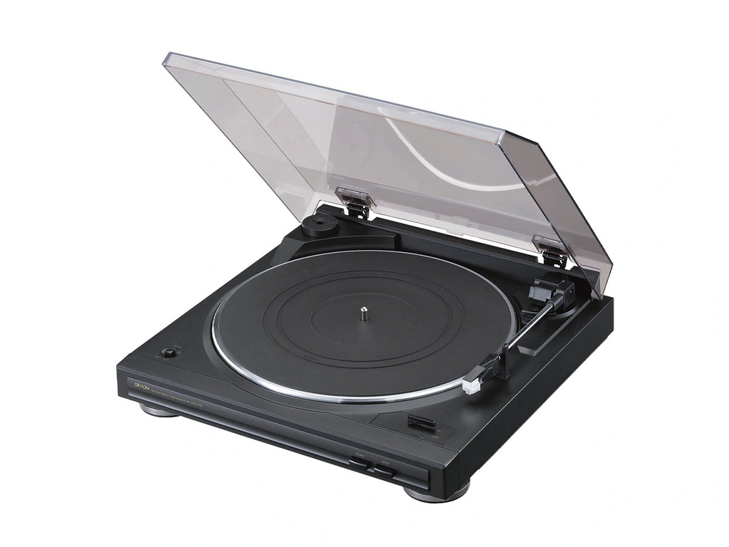 Polk Denon x Polk Essential Vinyl Bundle Denon DP-29F turntable, Denon PMA-600NE amplifier, Polk Monitor XT15 bookshelf speakers
