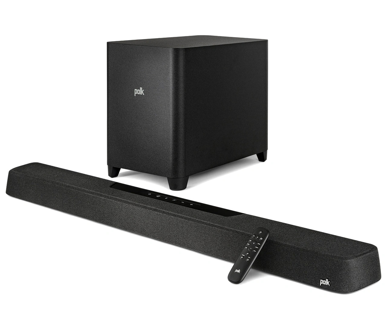 Polk MagniFi Max AX Flagship 5.1.2 Dolby Atmos / DTS:X Sound Bar System with STEREO/DIMENSIONAL ARRAY®