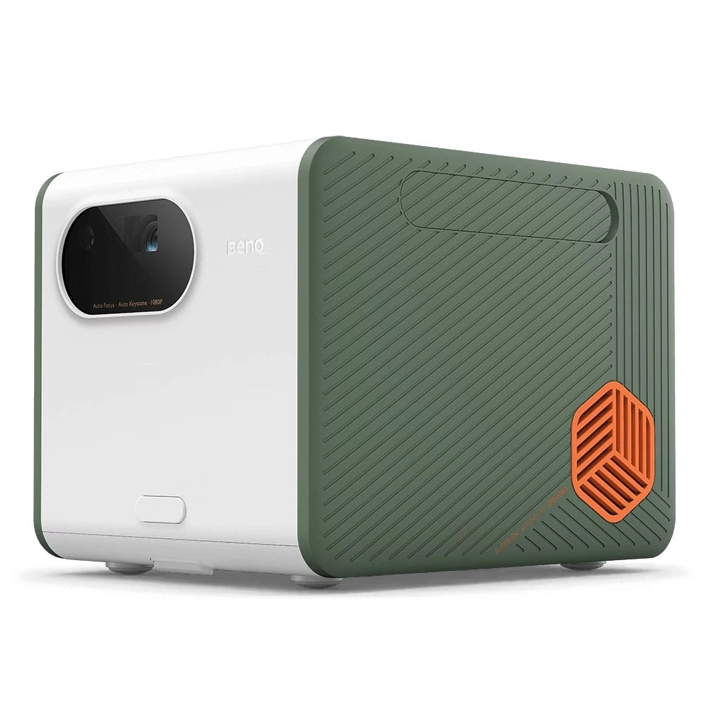 BenQ GS50 | 1080p Outdoor Projector with 2.1 CH Bluetooth Speakers, IPX2