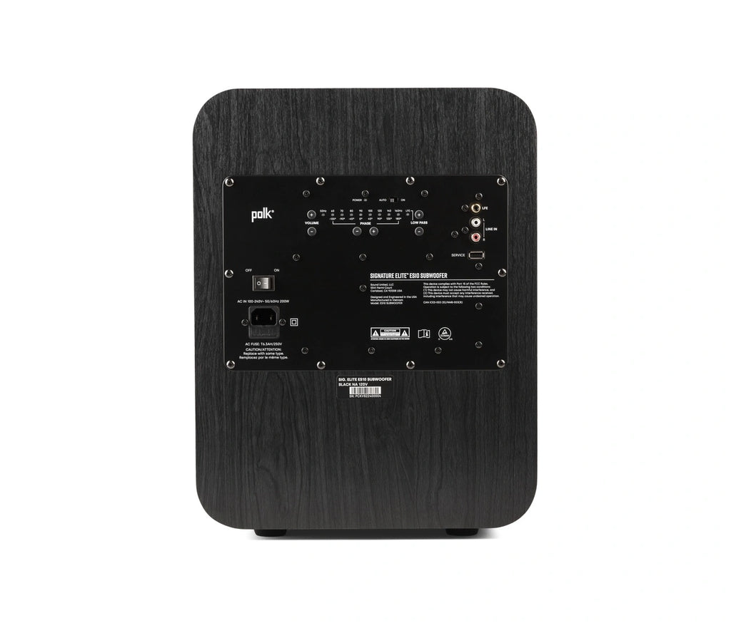 Polk Signature Elite ES10 Subwoofer 10” Signature Elite Subwoofer