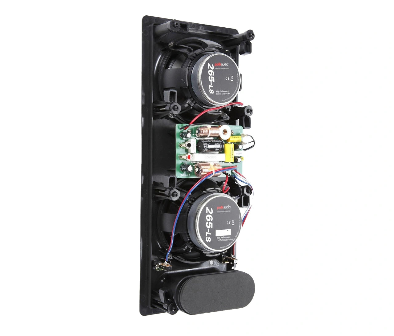Polk 265-LS High-Quality In-Wall Speaker with 6.5" Drivers