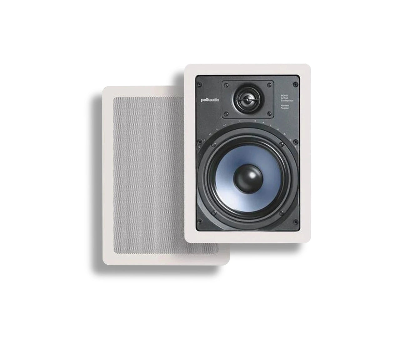 Polk RC65i High-Quality In-Ceiling Stereo Speakers with 6.5" Drivers