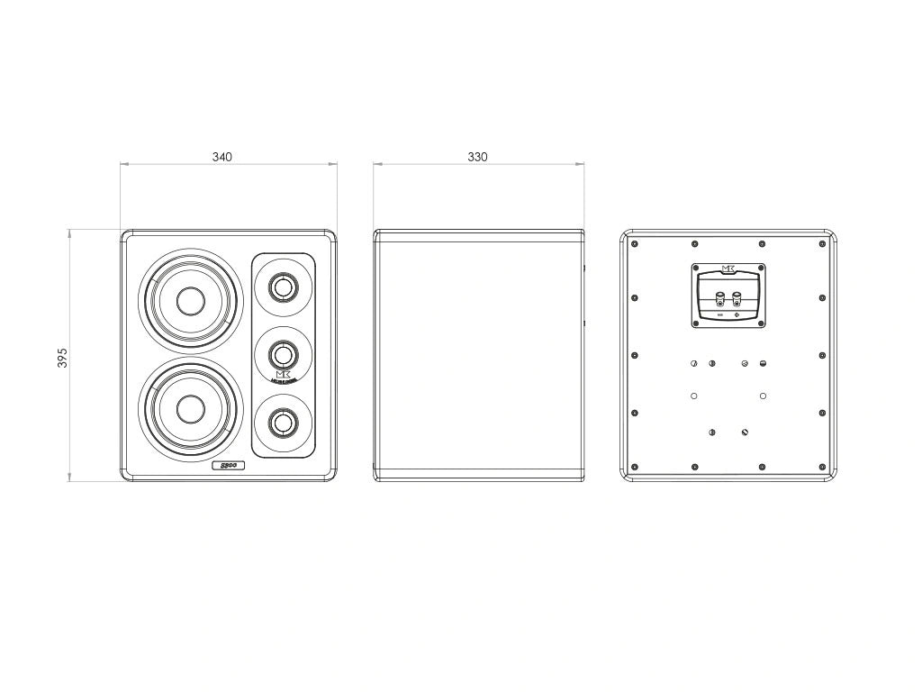 Miller & Kreisel® S300 Speaker