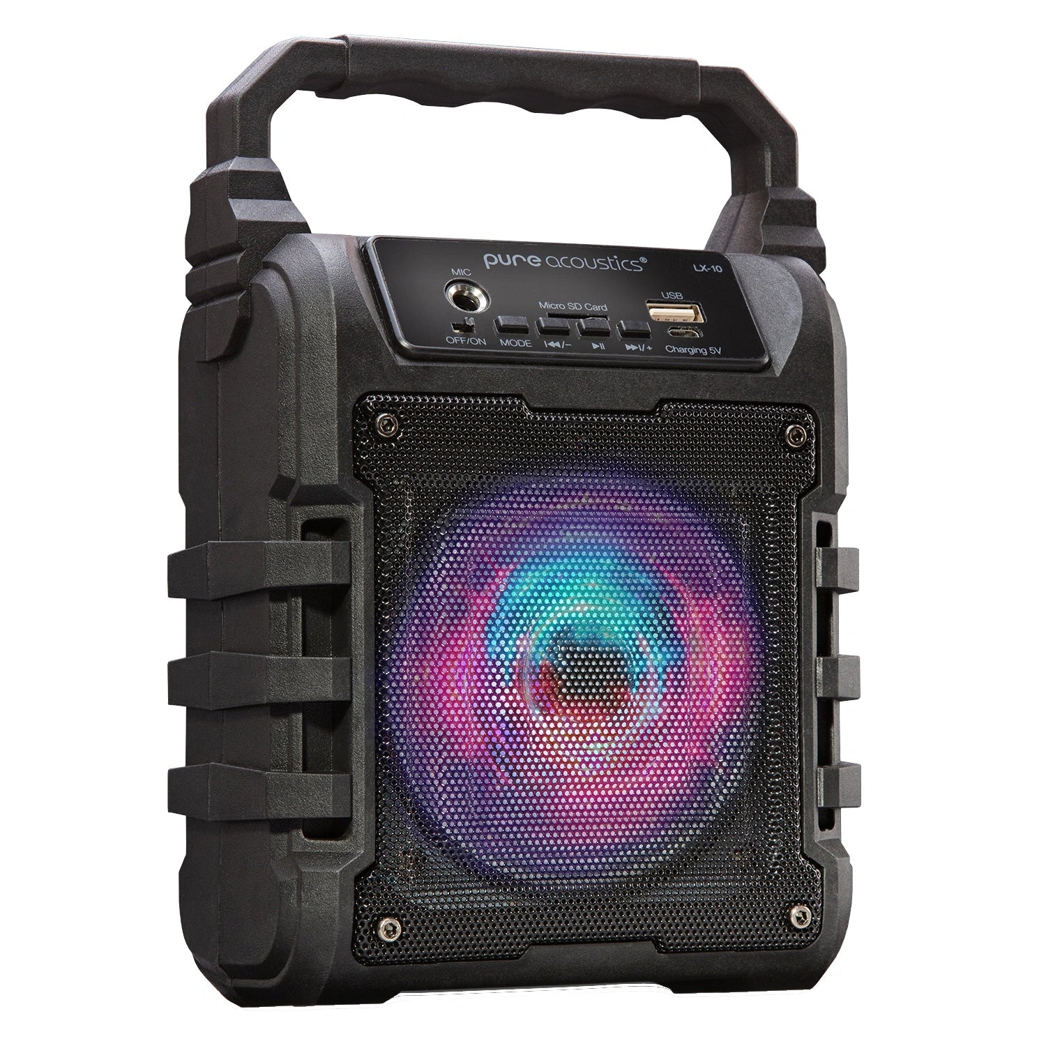 Pure Acoustic LX-10 Portable Bluetooth Karaoke Speaker