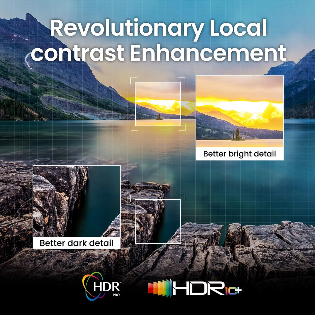 BenQ W2720i | 4K 2500lm LED Home Theater Projector with Delta E<3 Color Accuracy and AI Enhanced Picture