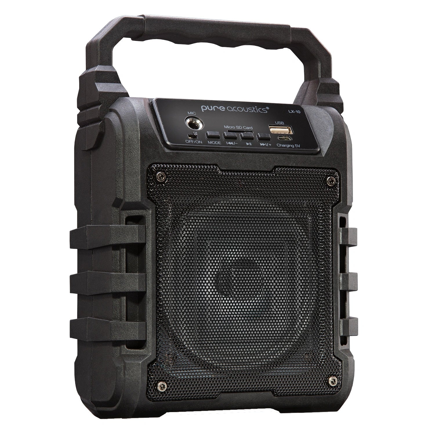 Pure Acoustic LX-10 Portable Bluetooth Karaoke Speaker