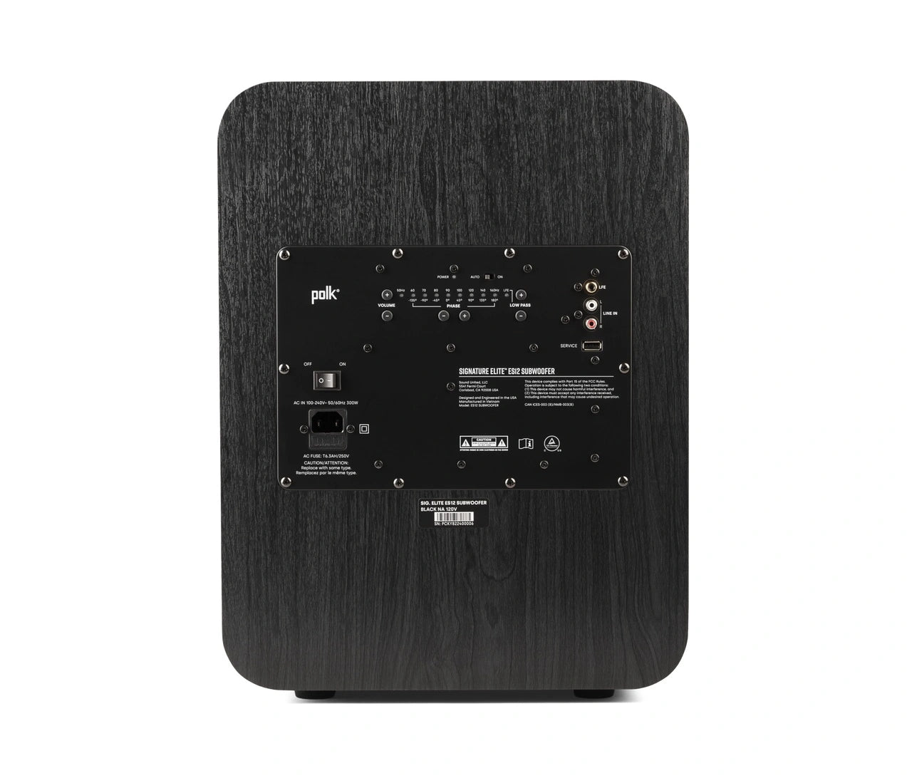Polk Signature Elite ES12 Subwoofer 12" Signature Elite Subwoofer