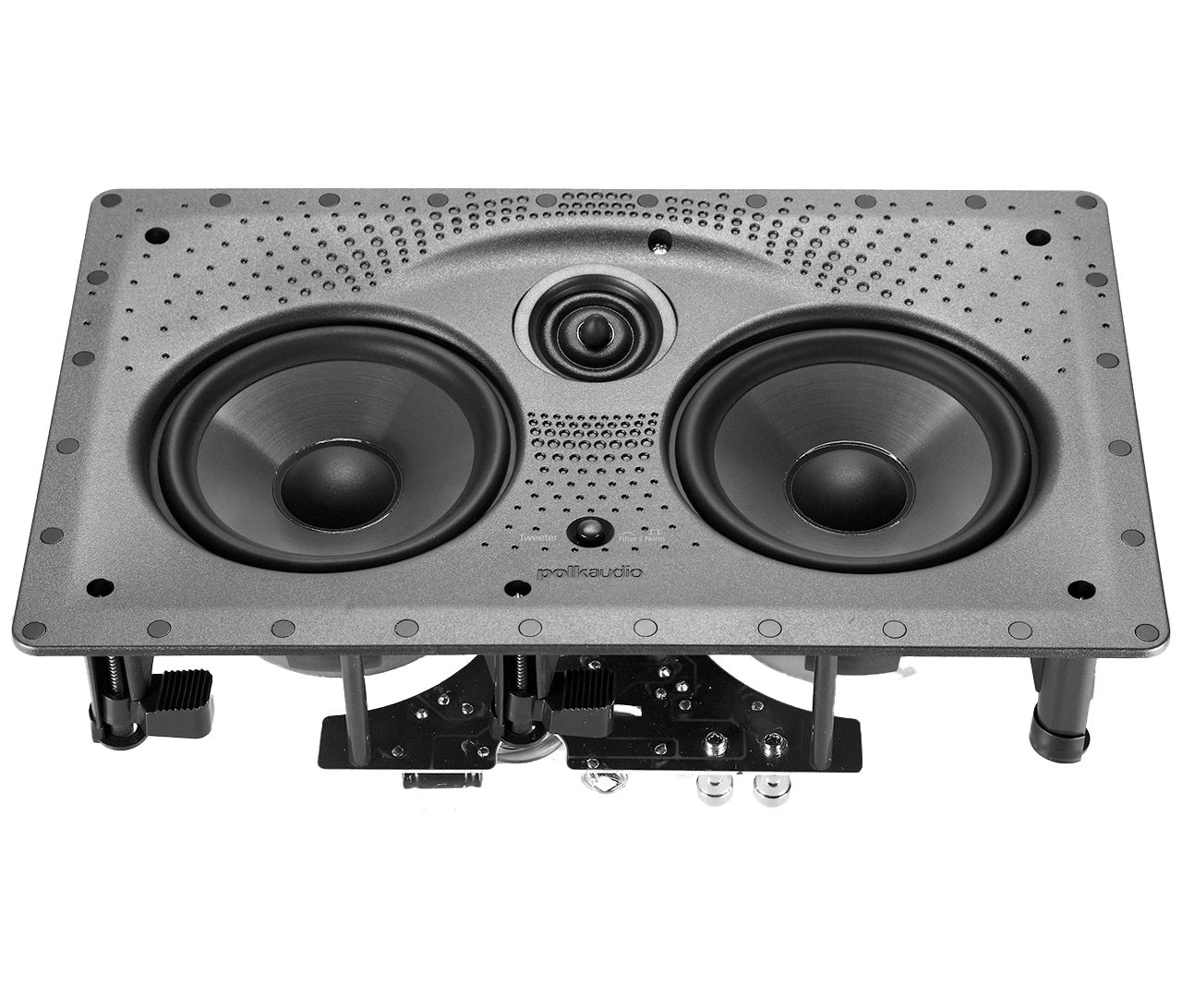 Polk 255C-LS High-Quality In-Wall Center Channel Speaker with 5.25" Drivers