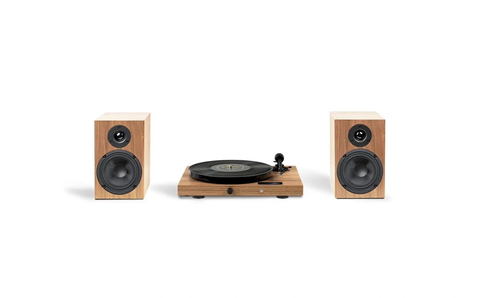 Pro-Ject Juke Box E1 HiFi Set Audiophile turntable system with speakers