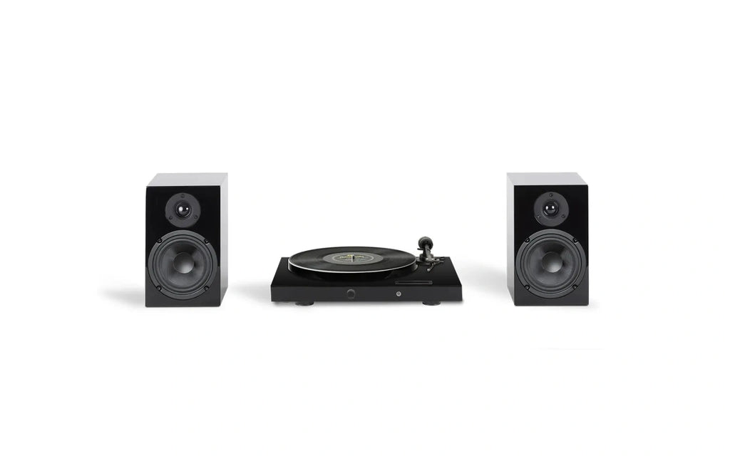 Pro-Ject Juke Box E1 HiFi Set Audiophile turntable system with speakers