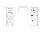 Miller & Kreisel®  LCR750C Speaker