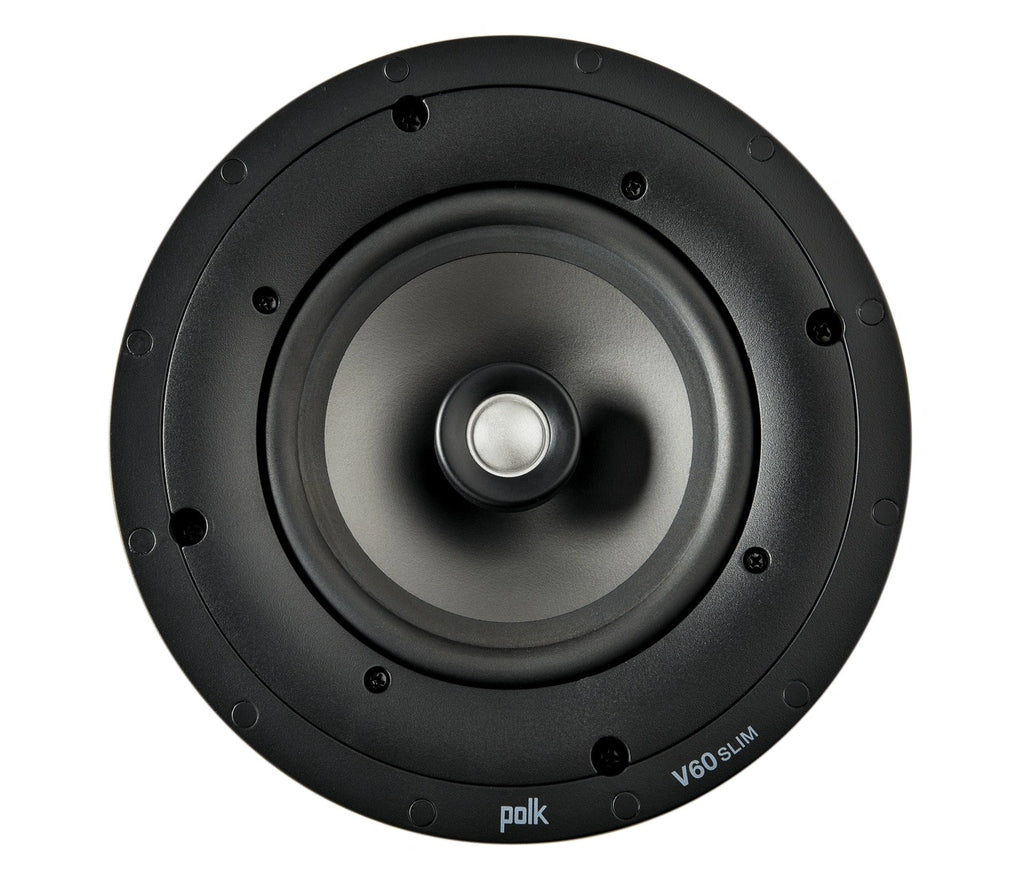 Polk V60 Slim Vanishing Slim In-Ceiling Speaker with 6.5" Driver