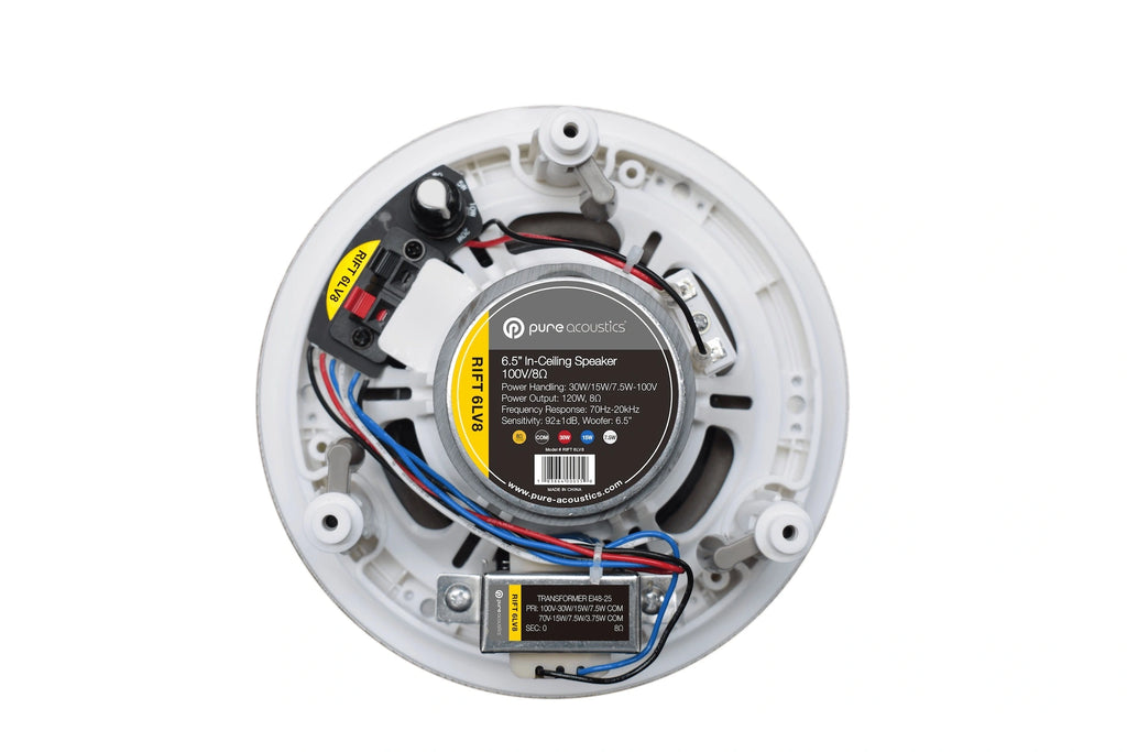 Pure Acoustic Rift 6LV8 6" In-Ceiling Speaker