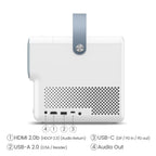 BenQ GP100 | 1080p 1000lm LED Portable Projector with Powerful Bass for Streaming & Gaming