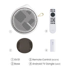 BenQ GV31 | 1080p Portable Smart Projector with Extra Bass & Wireless Speaker Mode