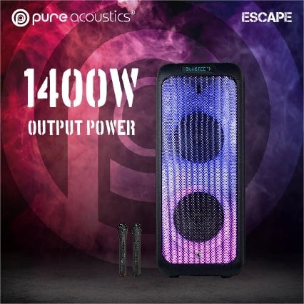 Pure Acoustic ESCAPE Portable Party Speaker