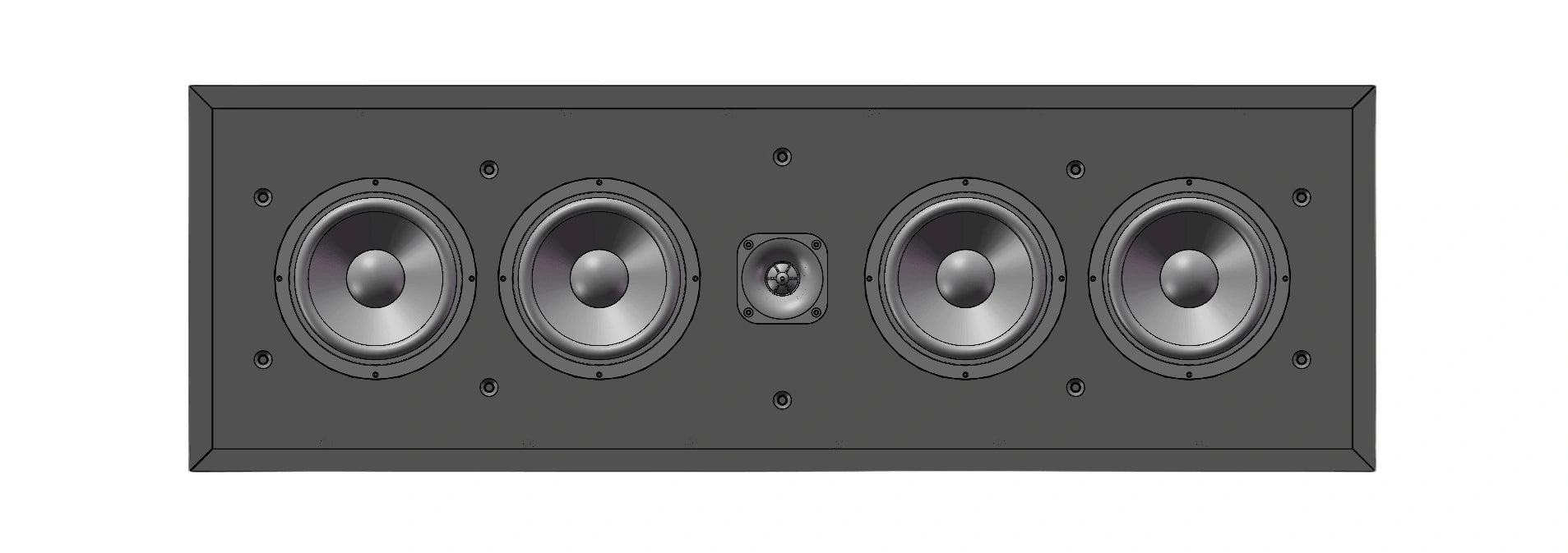 Pure Acoustic Rift F65C In-Wall Speaker