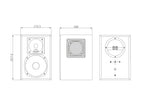 Miller & Kreisel® SUR55T Tripole® Speaker