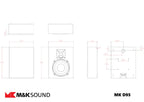 Miller & Kreisel® D95 Speaker