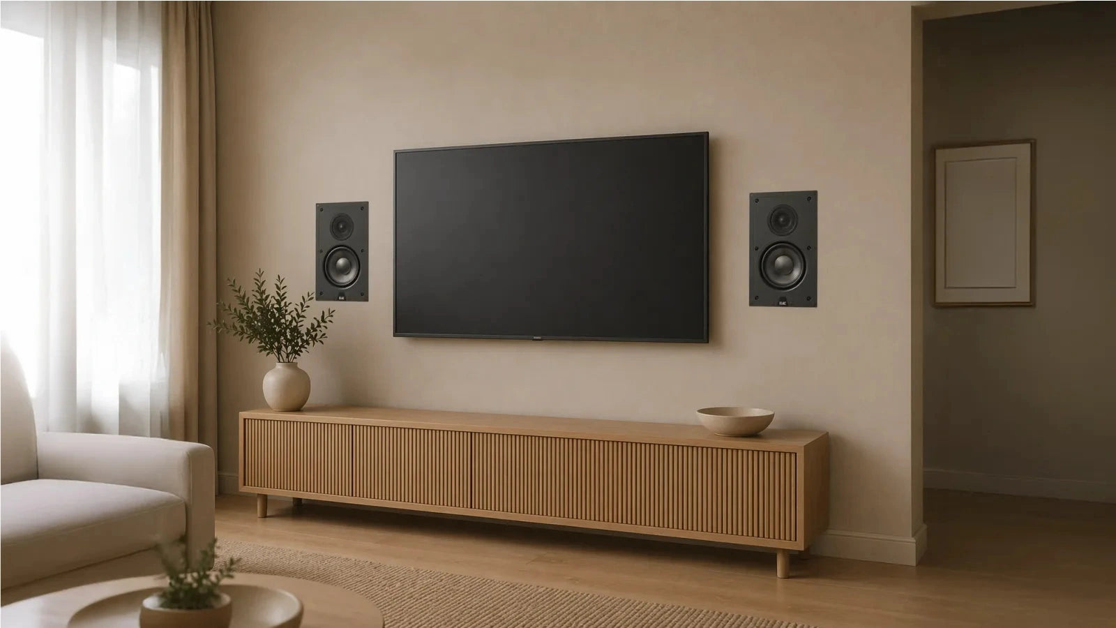 Elac Debut IW-D61-W In-Wall Speaker (Each)