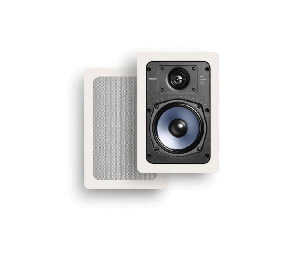 Polk RC55i High-Quality In-Wall Speakers with 5.25" Drivers