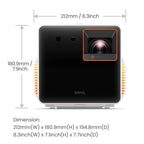 BenQ X300G | 4K HDR Short Throw Portable Console Gaming Projector with Low Input Lag