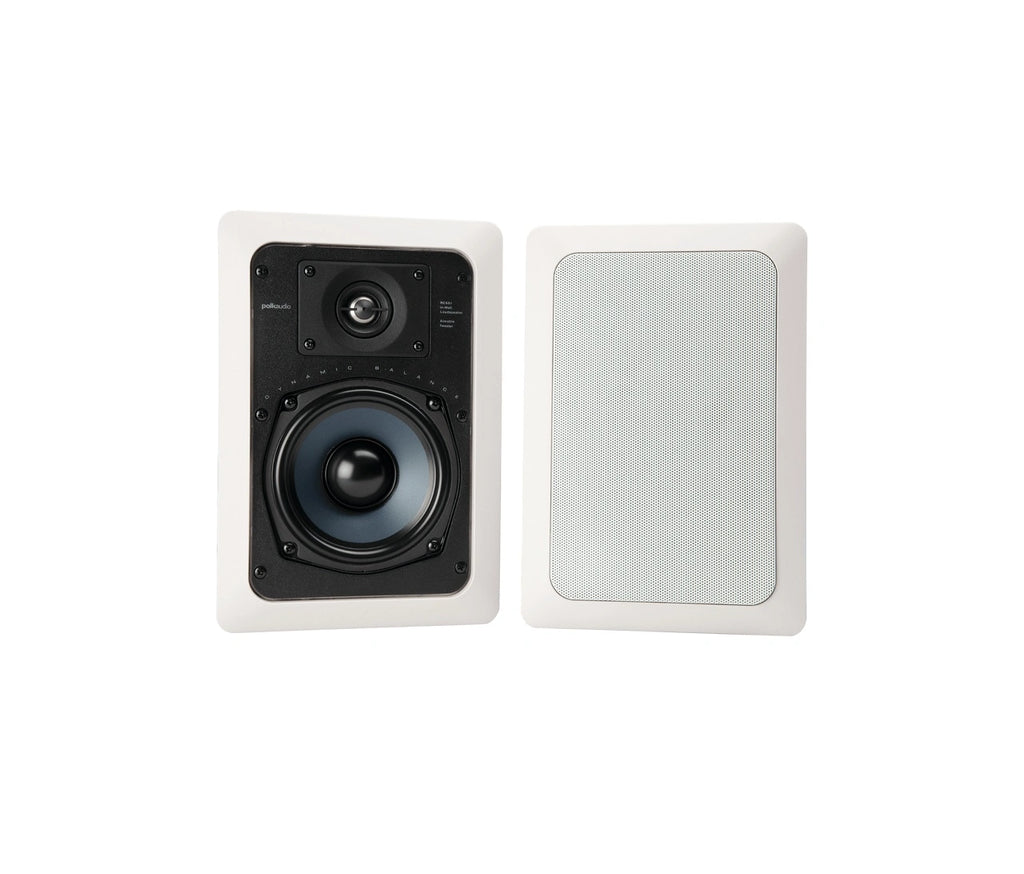 Polk RC55i High-Quality In-Wall Speakers with 5.25" Drivers