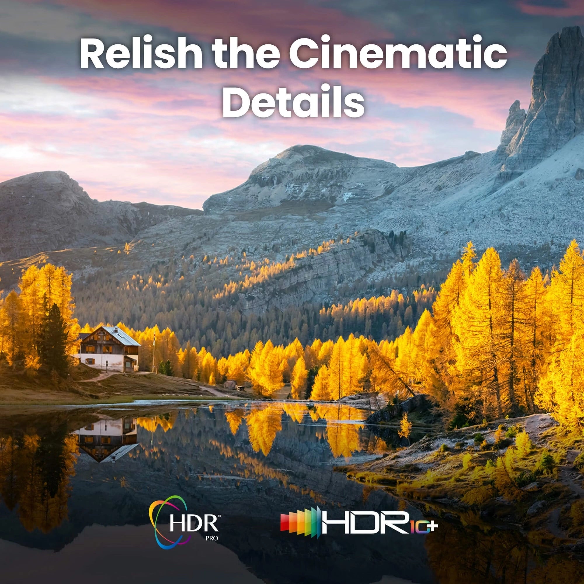 BenQ W4100i | 4K HDR LED Smart Projector with 100% DCI-P3 & AI Cinema