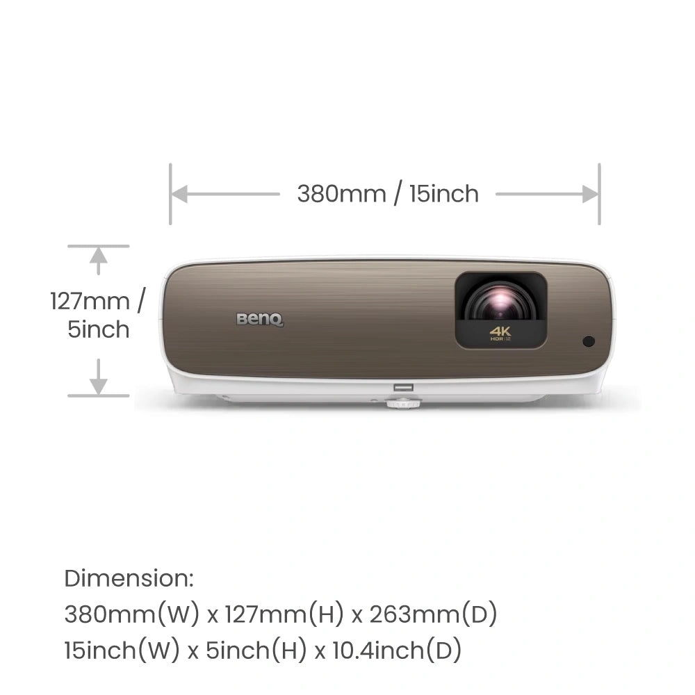BenQ W2710i｜True 4K Smart Home Theater Projector with Perfect HDR & DCI-P3