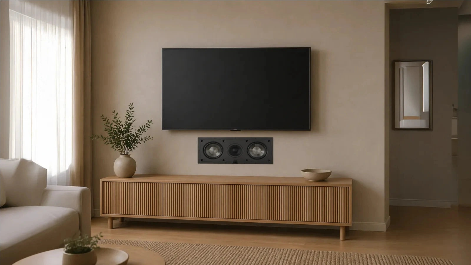 Elac Debut IW-DC51-W In-Wall Center Speaker