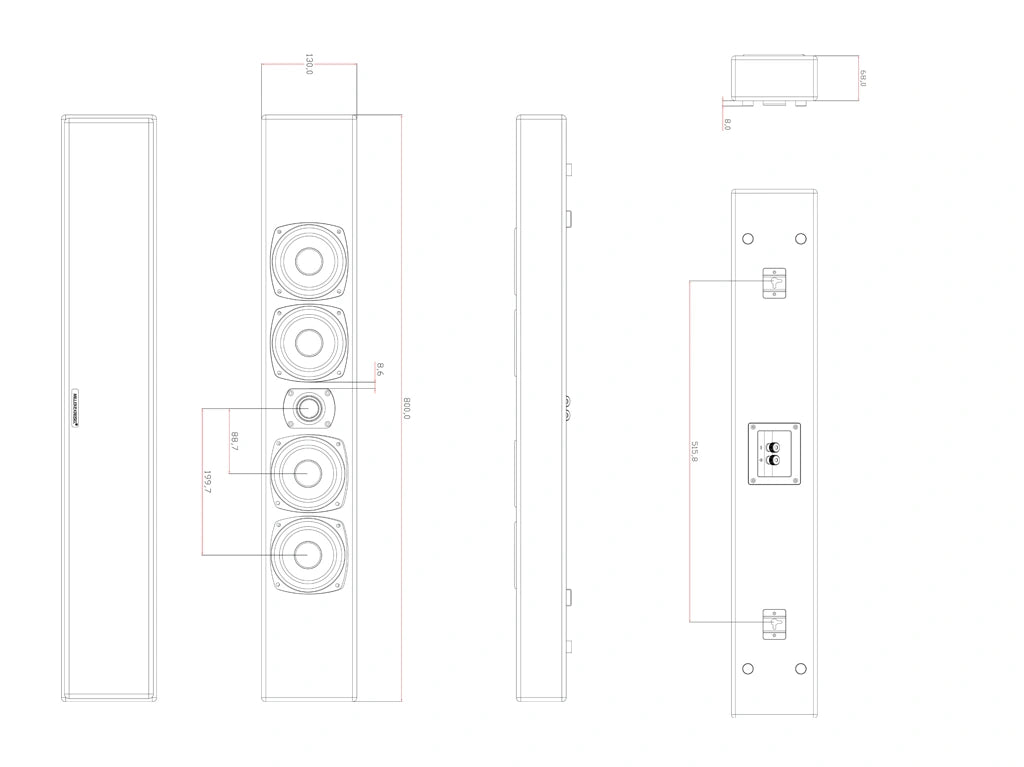 Miller & Kreisel® M90 Speaker