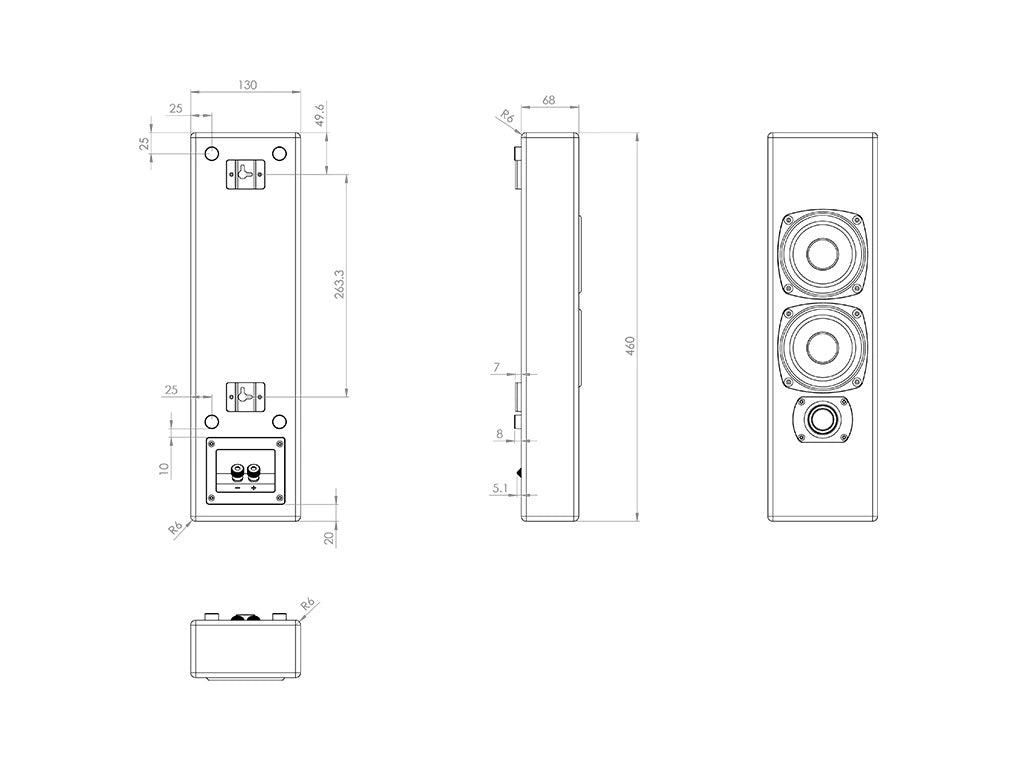 Miller & Kreisel® M70 Speaker
