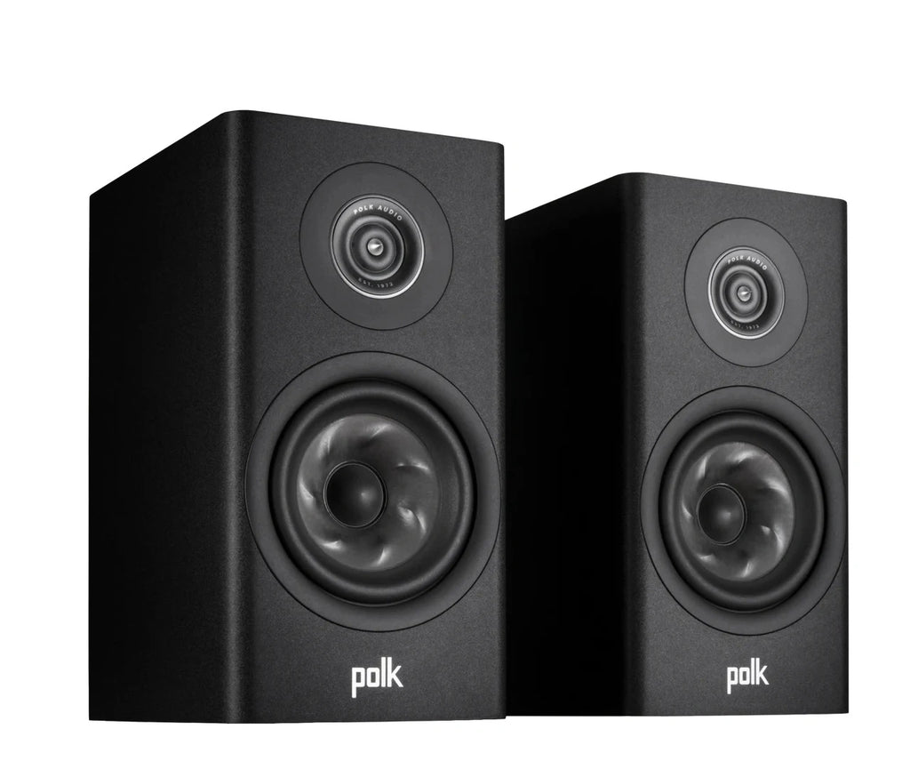 Polk Denon x Polk Ultimate Vinyl Bundle Denon DP-450USB turntable, Denon Home Amp, Polk Reserve R200 bookshelf speakers