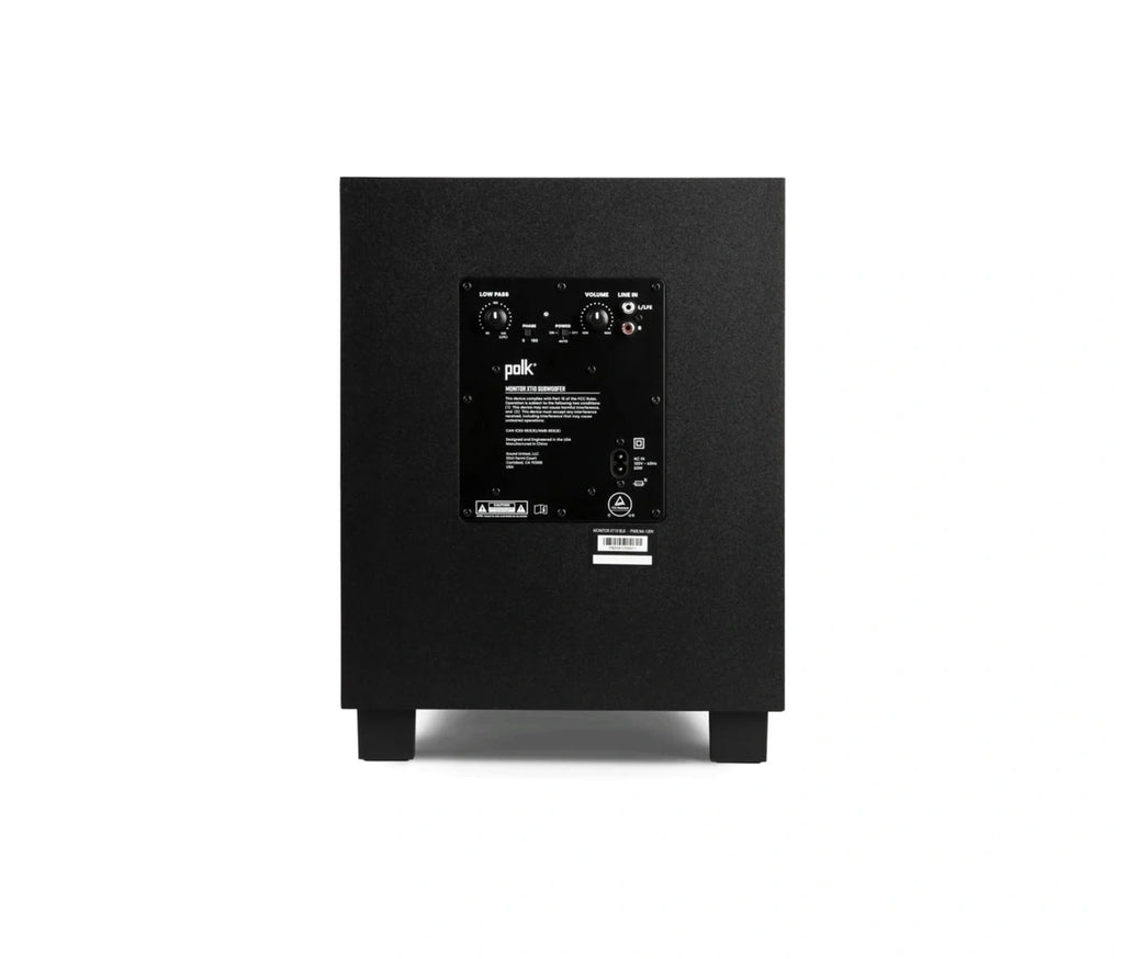 Polk Monitor XT10 10" Powered High-Performance Subwoofer