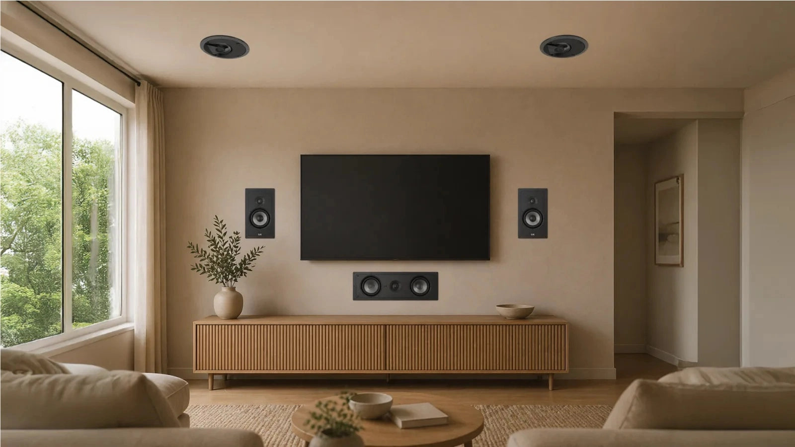 Elac Debut 6.5" IC-DT61-W In-Ceiling Angled Speaker