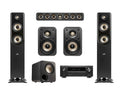 Polk Signature Elite 5.2-Channel System With AVR Home Theater System With Denon Avr-X3800H Receiver
