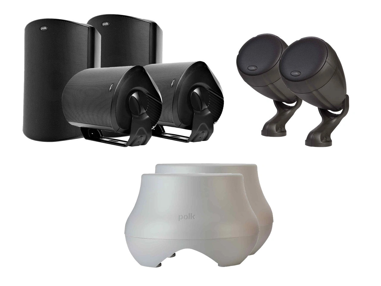 Polk Atrium All-Weather System High-Performance Atrium All-Weather Outdoor System