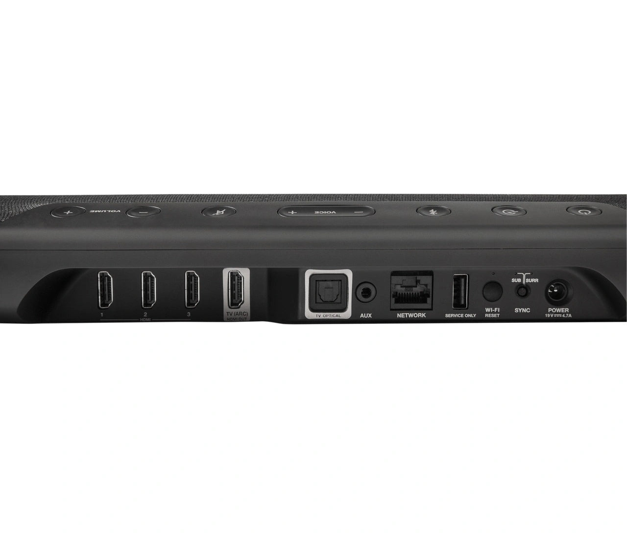 Polk MagniFi Max AX SR Flagship 7.1.2 Dolby Atmos / DTS:X Sound Bar System with STEREO/DIMENSIONAL ARRAY®