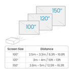BenQ W4100i | 4K HDR LED Smart Projector with 100% DCI-P3 & AI Cinema