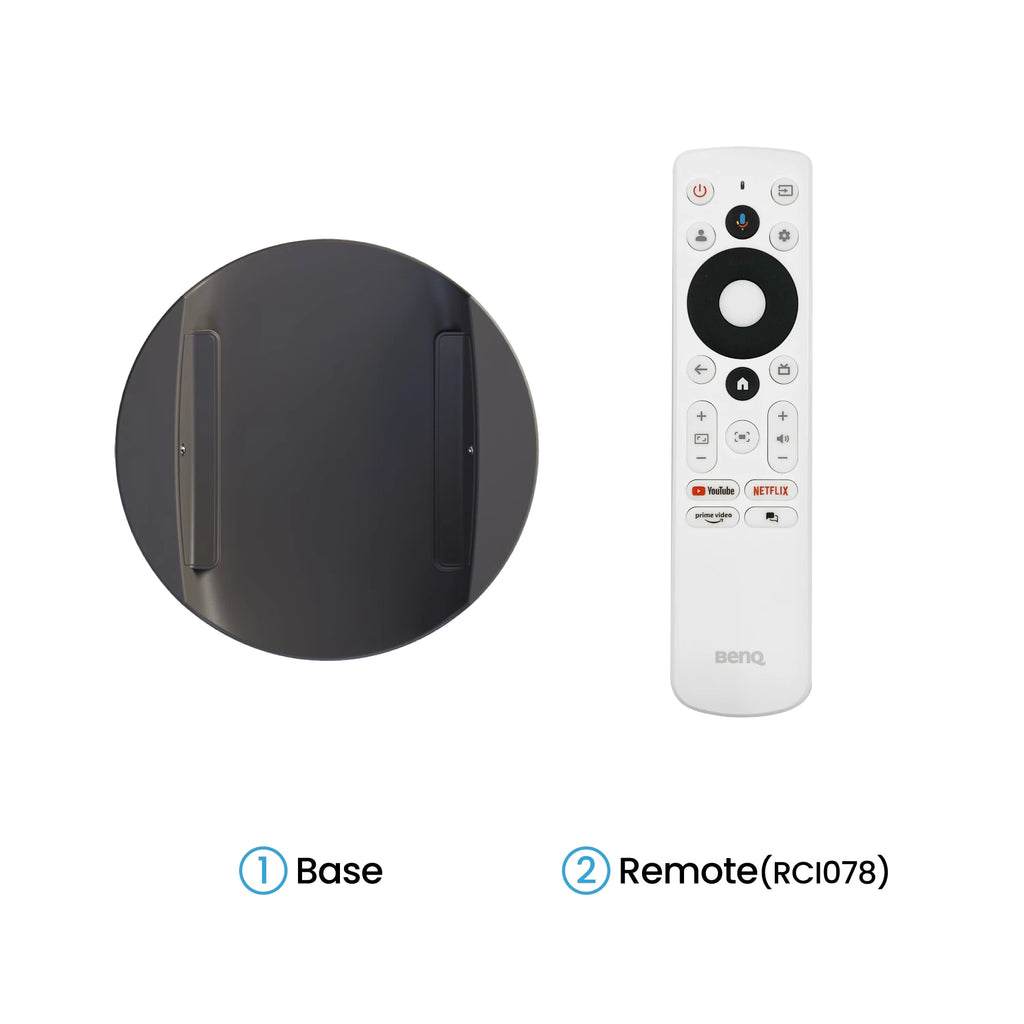 BenQ GV50 | 1080p 500lm Laser Portable Projector for Bedside Ceiling Projection with Google TV