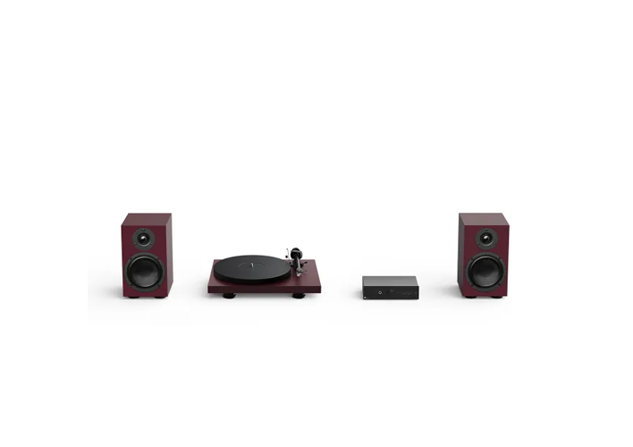 Pro-Ject  Colourful Audio System E All-In-One True Analog HiFi Stereo System