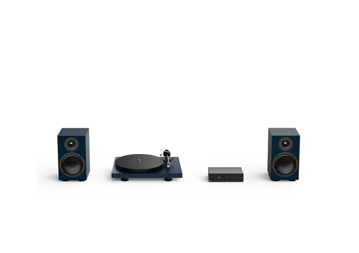 Pro-Ject  Colourful Audio System E All-In-One True Analog HiFi Stereo System