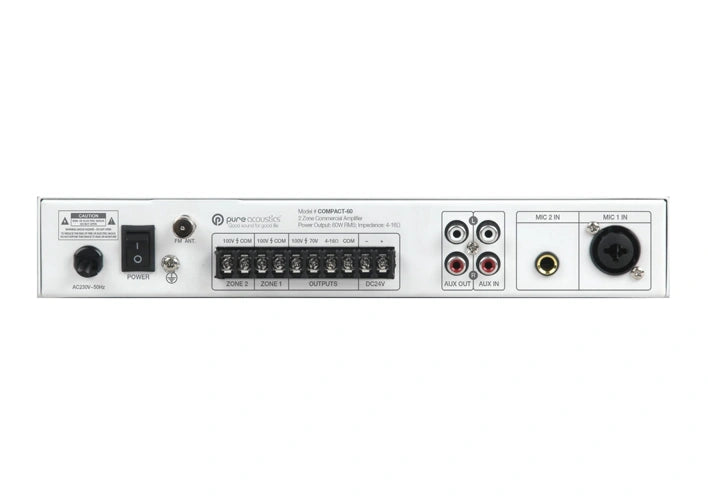 Pure Acoustic COMPACT-120 Stereo Amplifier