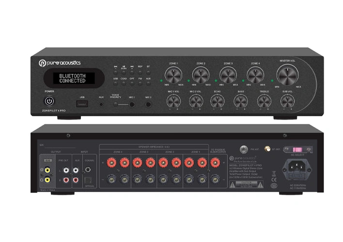Pure Acoustic Zone Pilot 4Pro Professional Amplifier